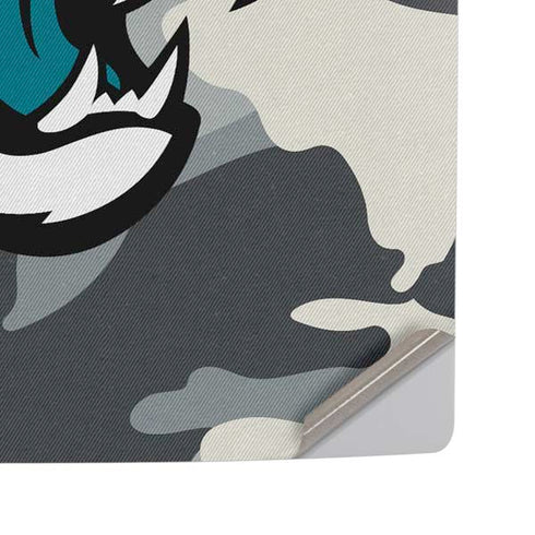 NFL Jacksonville Jaguars Camo PS5 Pro Disk Console Skin