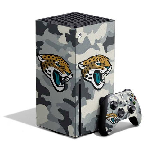 NFL Jacksonville Jaguars Camo Xbox Series X Skins