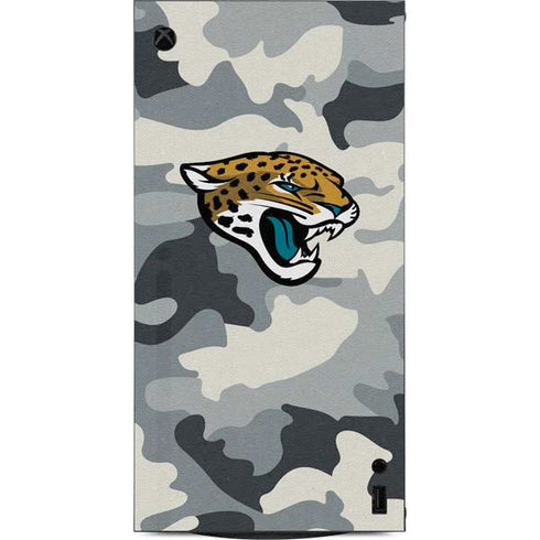 NFL Jacksonville Jaguars Camo XBox Series X Digital Edition Console Skin