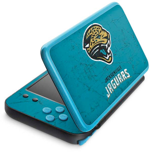 NFL Jacksonville Jaguars Distressed Nintendo Skins