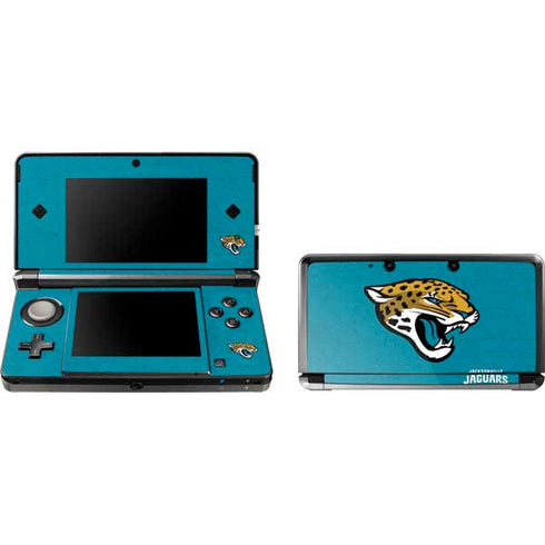 NFL Jacksonville Jaguars Distressed Nintendo Skins