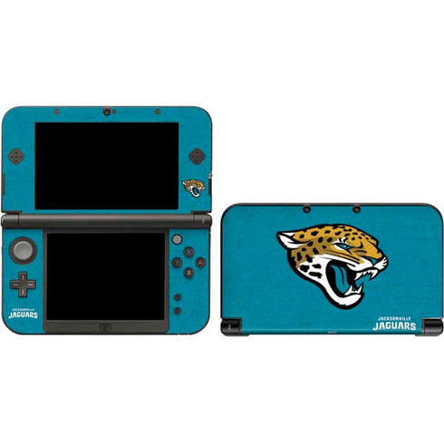NFL Jacksonville Jaguars Distressed Nintendo Skins