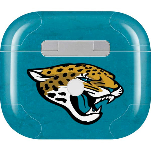 NFL Jacksonville Jaguars Distressed Apple AirPods (3rd Gen 2021) Skin