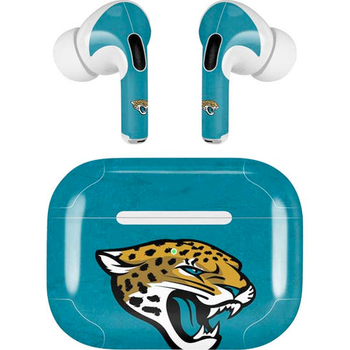 NFL Jacksonville Jaguars Distressed Apple AirPods Pro Skin