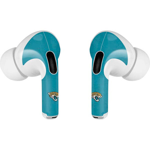 NFL Jacksonville Jaguars Distressed Apple AirPods Pro Skin