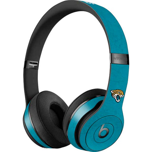 NFL Jacksonville Jaguars Distressed Beats Solo 3 Wireless Skin