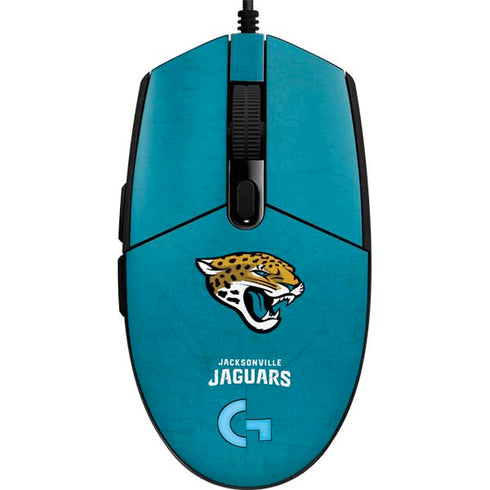 NFL Jacksonville Jaguars Distressed G203 Prodigy RGB Wired Gaming Mouse Skin