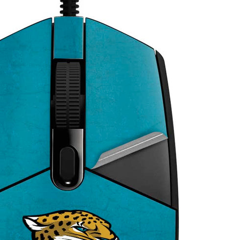 NFL Jacksonville Jaguars Distressed G203 Prodigy RGB Wired Gaming Mouse Skin