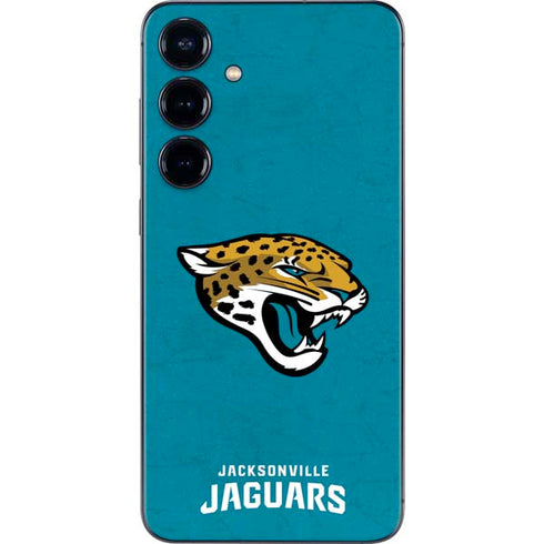 NFL Jacksonville Jaguars Distressed Galaxy A16 5G Skin