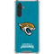 NFL Jacksonville Jaguars Distressed Galaxy A17 Clear Case