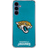 NFL Jacksonville Jaguars Distressed Galaxy A35 5G Clear Case