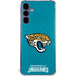 NFL Jacksonville Jaguars Distressed Galaxy A55 5G Clear Case