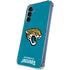 NFL Jacksonville Jaguars Distressed Galaxy A55 5G Clear Case