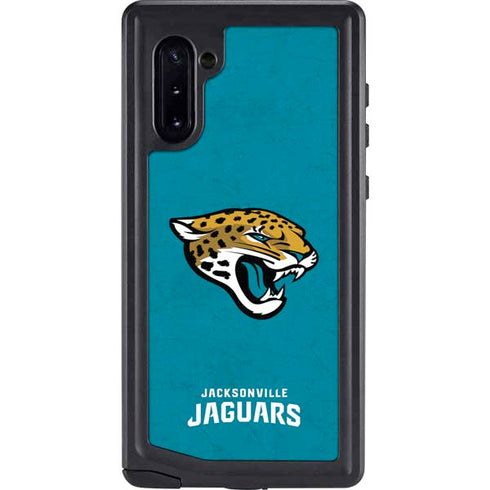 NFL Jacksonville Jaguars Distressed Galaxy Cases