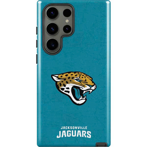 NFL Jacksonville Jaguars Distressed Galaxy S23 Ultra Pro Case