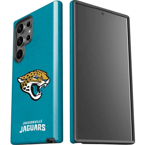 NFL Jacksonville Jaguars Distressed Galaxy S23 Ultra Pro Case