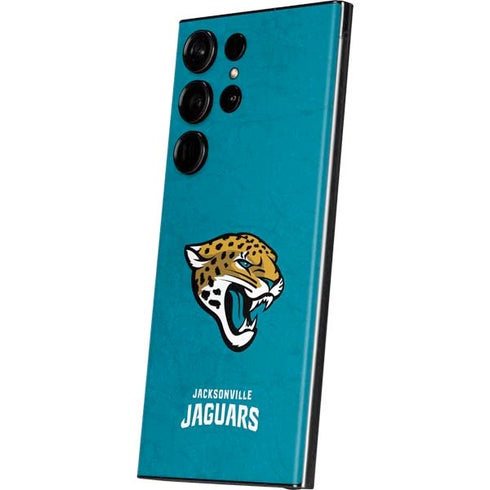 NFL Jacksonville Jaguars Distressed Galaxy Skins
