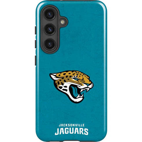NFL Jacksonville Jaguars Distressed Galaxy S25 Impact Case