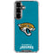 NFL Jacksonville Jaguars Distressed Galaxy S26 Plus Clear Case