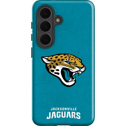 NFL Jacksonville Jaguars Distressed Galaxy S26 Plus Impact Case