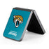 NFL Jacksonville Jaguars Distressed Galaxy Z Flip6 Skin