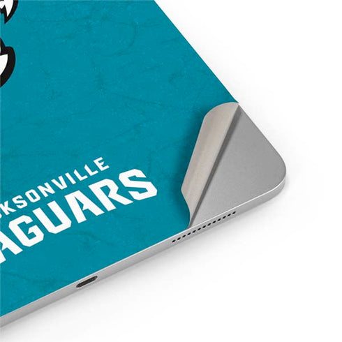 NFL Jacksonville Jaguars Distressed iPad Pro 13in M4 (2024) Skin