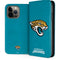 NFL Jacksonville Jaguars Distressed iPhone 13 Pro Max Folio Case