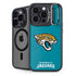 NFL Jacksonville Jaguars Distressed iPhone 15 Pro Max Kickstand Case