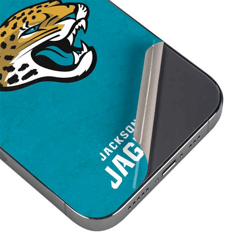 NFL Jacksonville Jaguars Distressed iPhone 15 Pro Max Skin