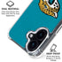 NFL Jacksonville Jaguars Distressed iPhone 16 Clear Case