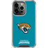 NFL Jacksonville Jaguars Distressed iPhone 16 Pro Clear Case