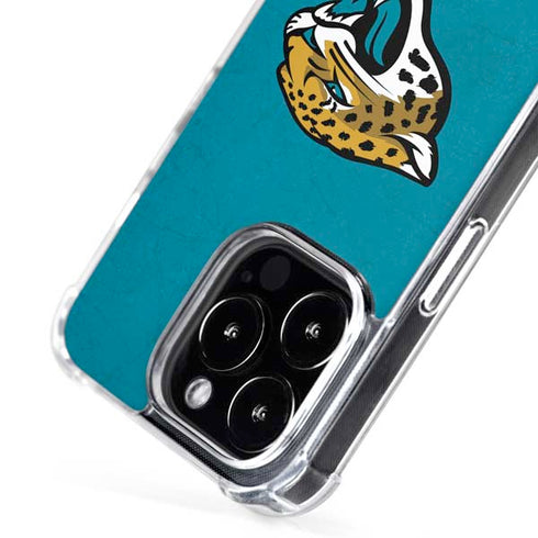 NFL Jacksonville Jaguars Distressed iPhone 16 Pro MagSafe Case