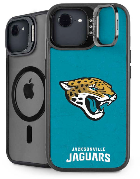 NFL Jacksonville Jaguars Distressed iPhone 16e Kickstand Case