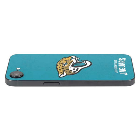 NFL Jacksonville Jaguars Distressed iPhone 16e Skin