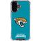 NFL Jacksonville Jaguars Distressed iPhone 17 Clear Case