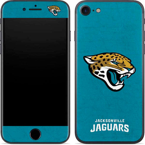 NFL Jacksonville Jaguars Distressed iPhone 8 Skin