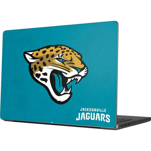 NFL Jacksonville Jaguars Distressed Apple MacBook Pro 14-inch Skin