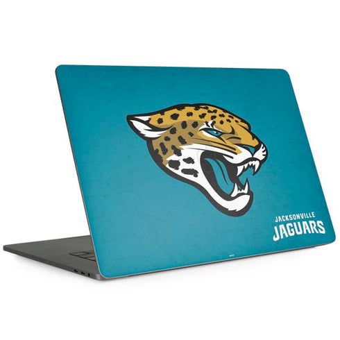 NFL Jacksonville Jaguars Distressed MacBook Skins