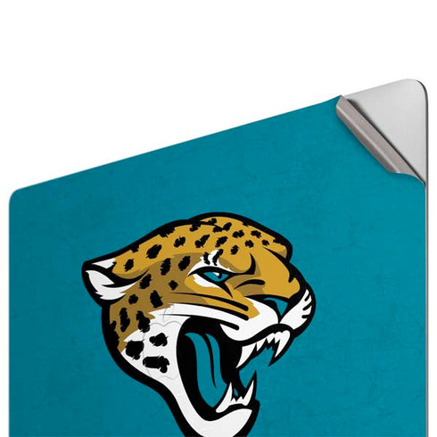 NFL Jacksonville Jaguars Distressed Apple MacBook Pro 16-inch Skin