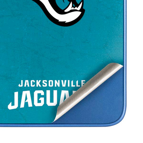 NFL Jacksonville Jaguars Distressed Moto G Play 4G (2024) Skin