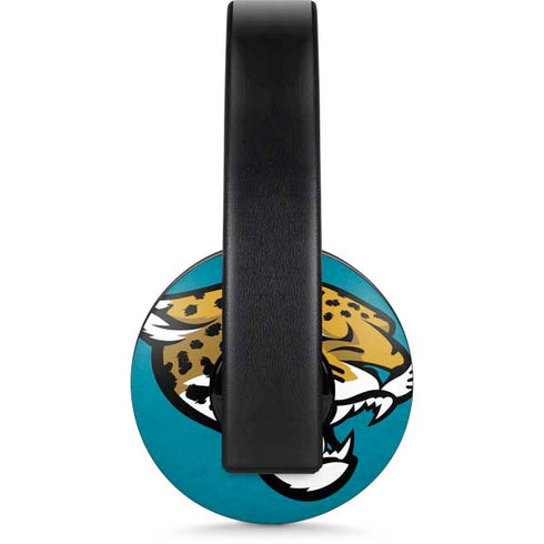 NFL Jacksonville Jaguars Distressed PlayStation 4 Gold Wireless Headset Skin