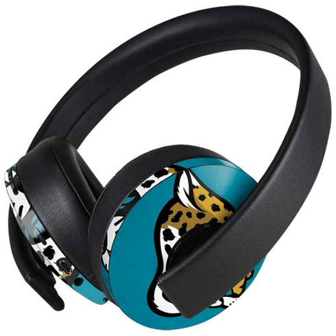 NFL Jacksonville Jaguars Distressed PlayStation 4 Gold Wireless Headset Skin