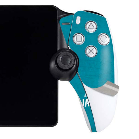 NFL Jacksonville Jaguars Distressed PlayStation Portal Remote Player Skin