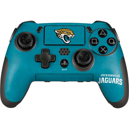 NFL Jacksonville Jaguars Distressed PlayStation Scuf Vantage 2 Controller Skin