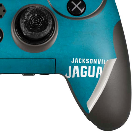 NFL Jacksonville Jaguars Distressed PlayStation Scuf Vantage 2 Controller Skin
