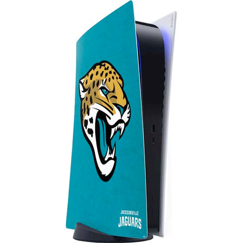 NFL Jacksonville Jaguars Distressed PlayStation PS5 Skins