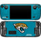 NFL Jacksonville Jaguars Distressed Steam Deck Handheld Gaming Computer OLED Skin