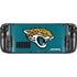 NFL Jacksonville Jaguars Teal Distressed Steam Deck Handheld Gaming Computer Skin