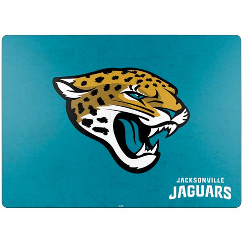 NFL Jacksonville Jaguars Distressed Surface Laptop 7 13.8in Skin