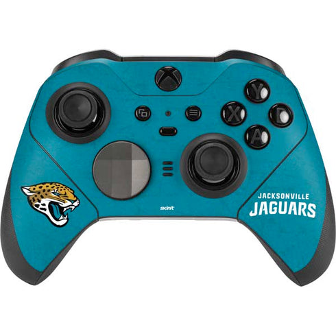 NFL Jacksonville Jaguars Distressed Xbox Elite Wireless Controller Series 2 Skin